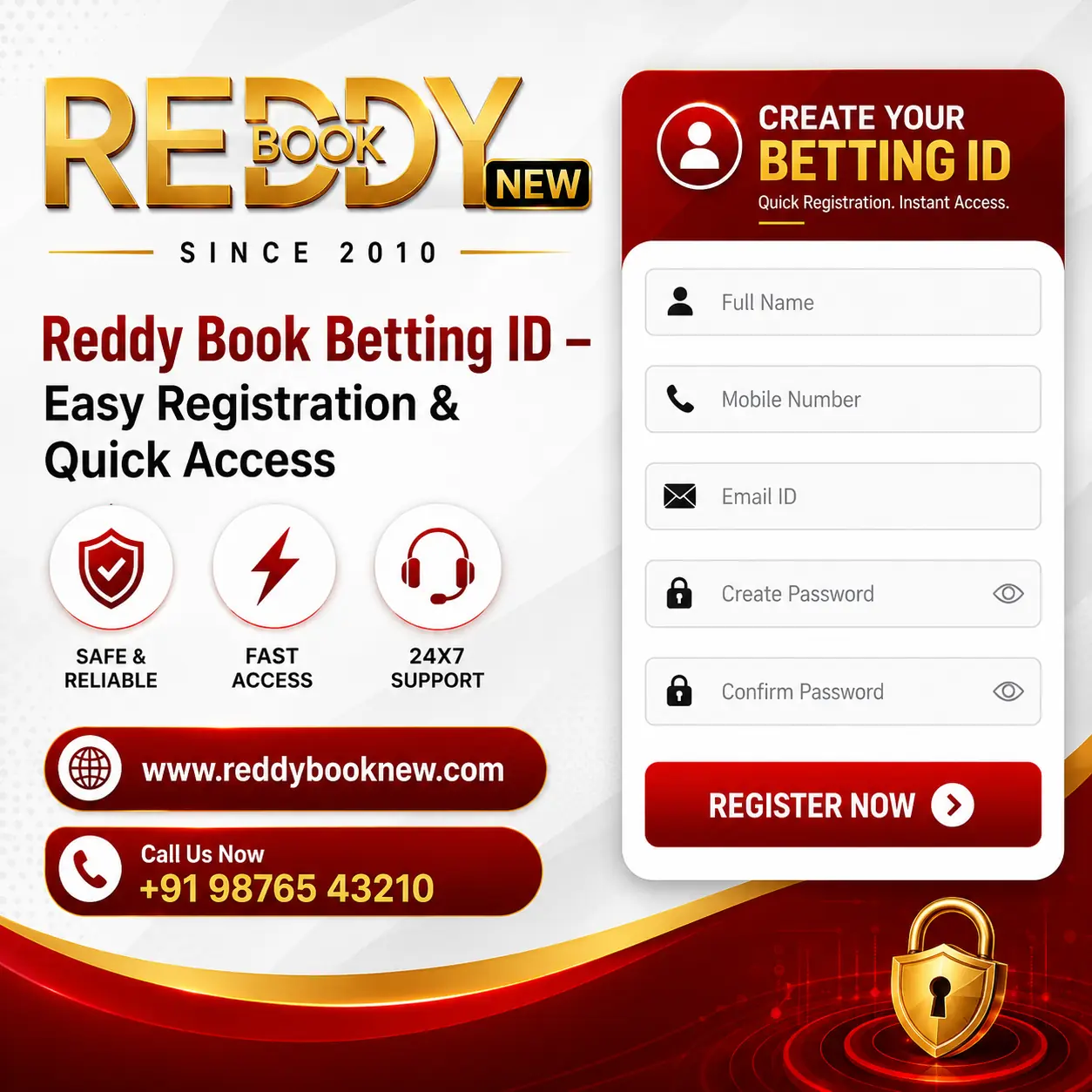 Reddy Book Betting ID