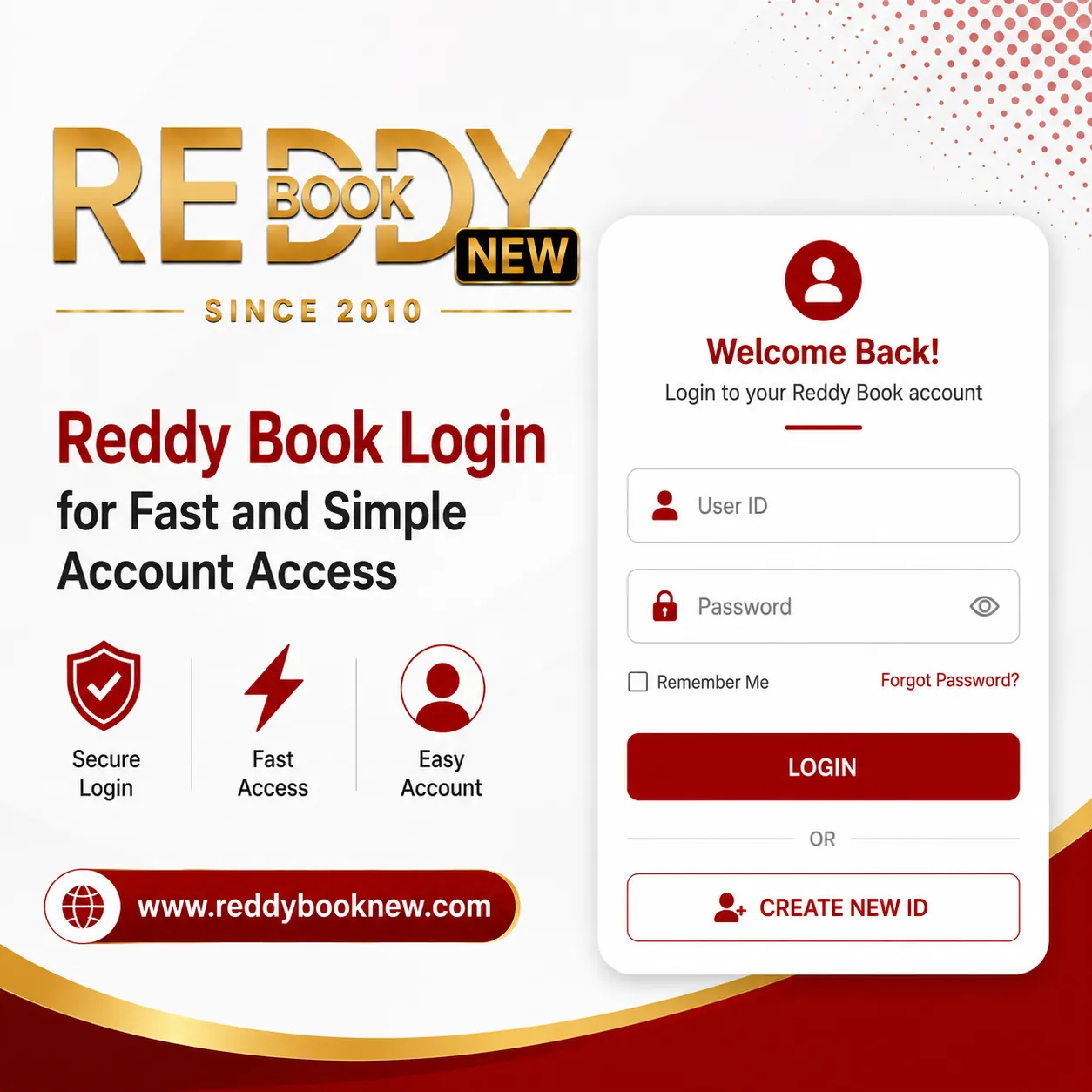 Reddy Book Login