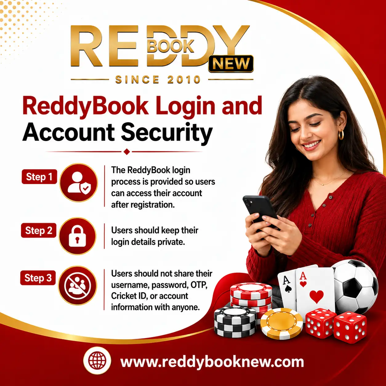 ReddyBook Login Security