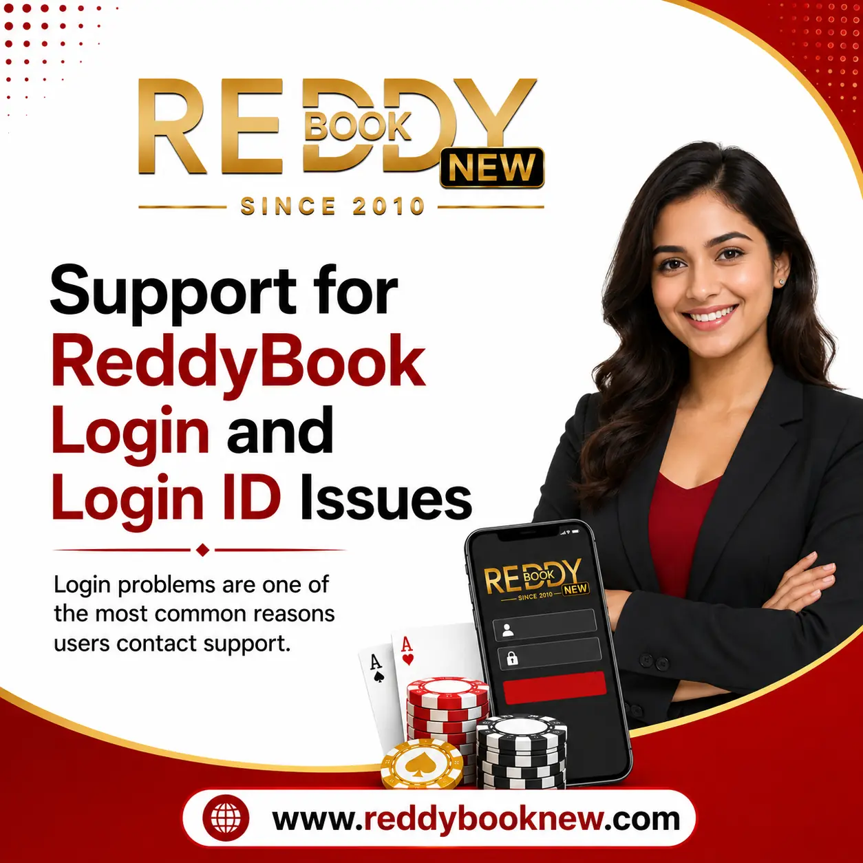 Support for ReddyBook Login and Login ID Issues