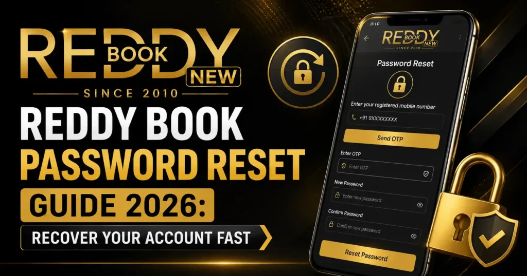Reddy Book Password Reset Guide 2026: Recover Your Account Fast