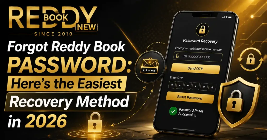 Forgot Reddy Book Password: Here’s the Easiest Recovery Method in 2026