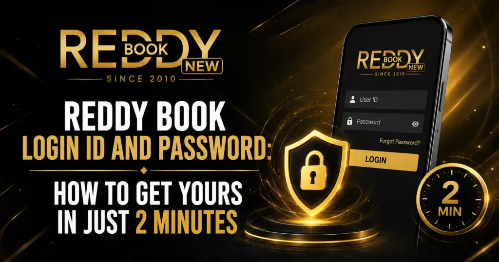 Reddy Book Login ID and Password: How to Get Yours in Just 2 Minutes