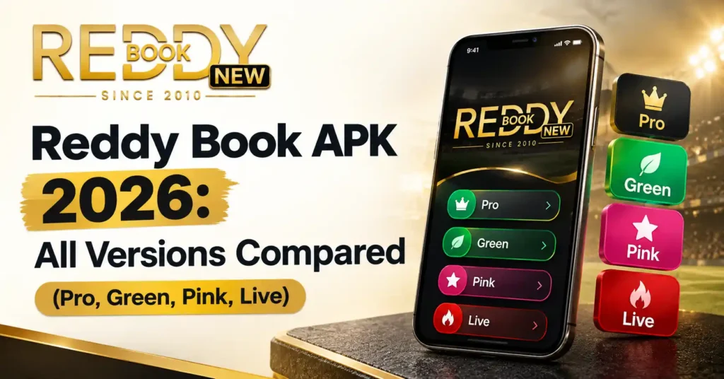 Reddy Book APK 2026: All Versions Compared (Pro, Green, Pink, Live)